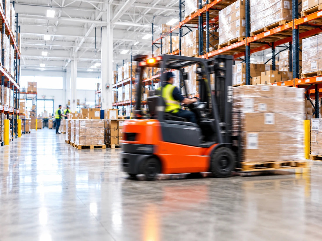 MelloBites orders being prepared for dispatch in a warehouse
